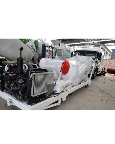 柴油机混凝土搅拌罐